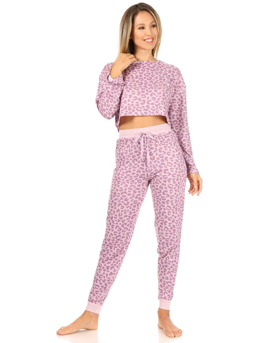 ROSHA Button down satin silk PJ set-Floral