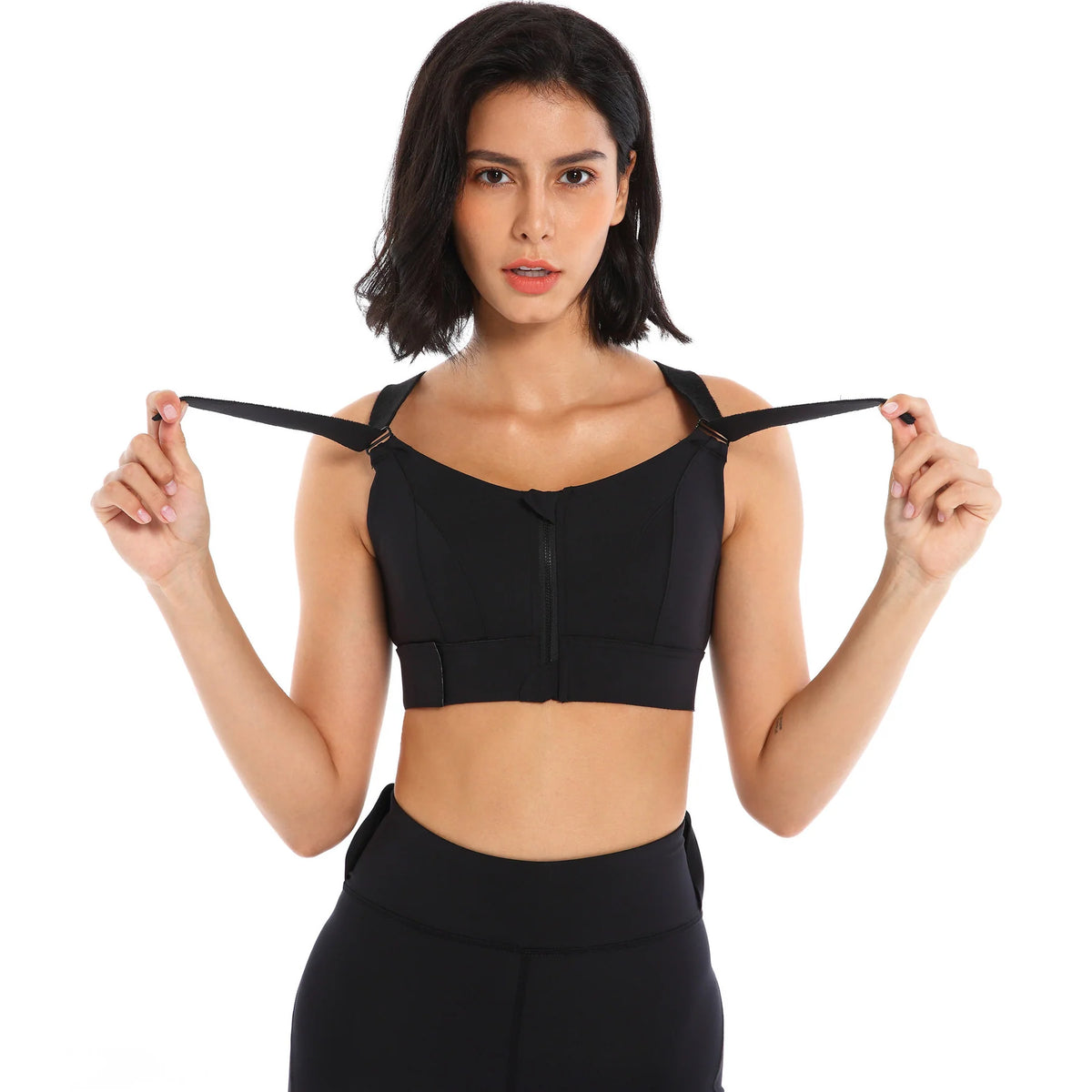 Adjustable High Support Gym Bra