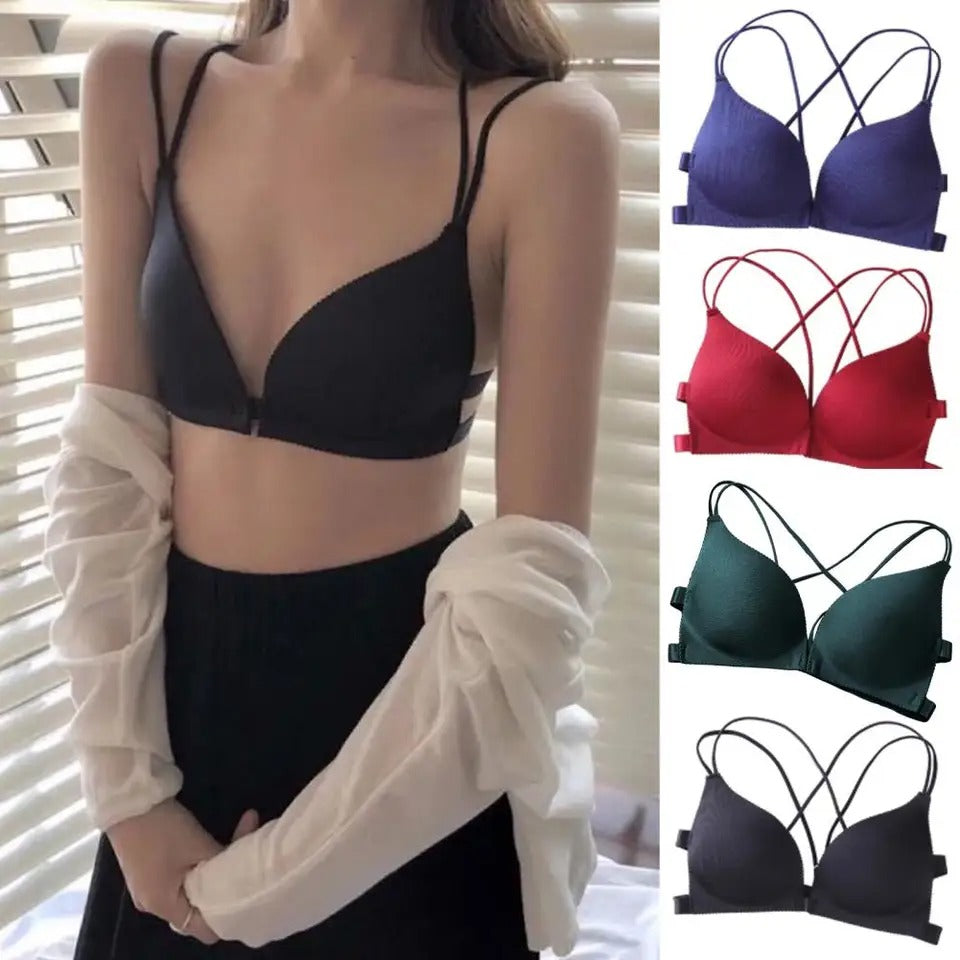 Front Closure Lace Bra