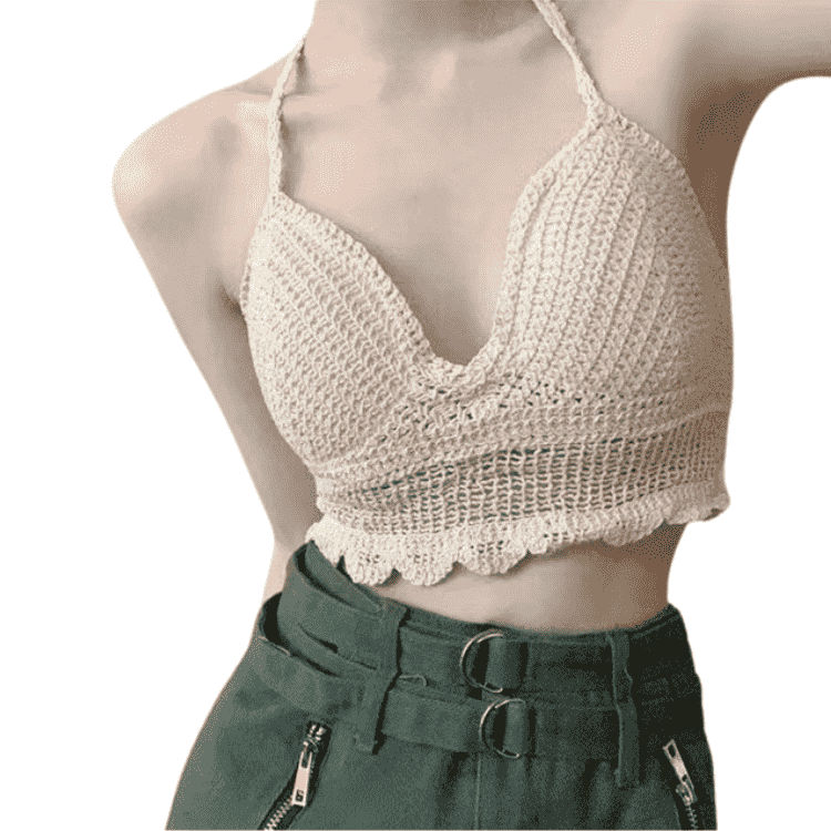 Tassel Triangle Beach Top