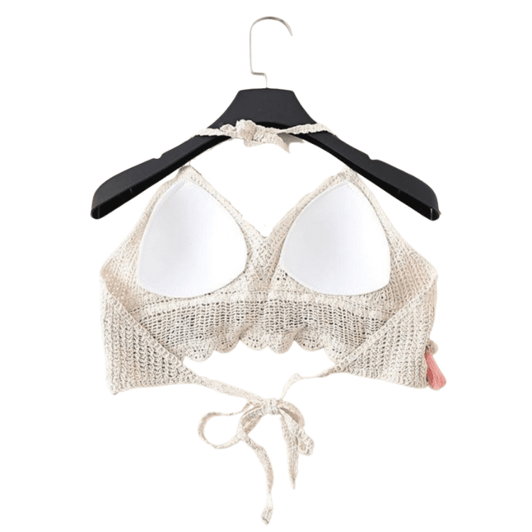 Tassel Triangle Beach Top