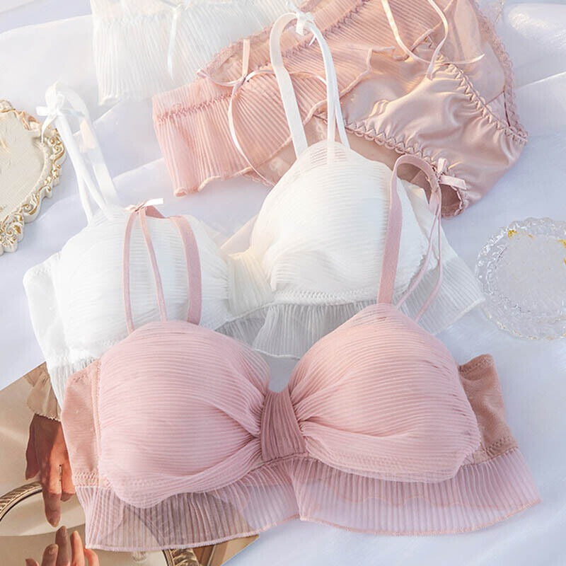 Lace Seamless Bra Set