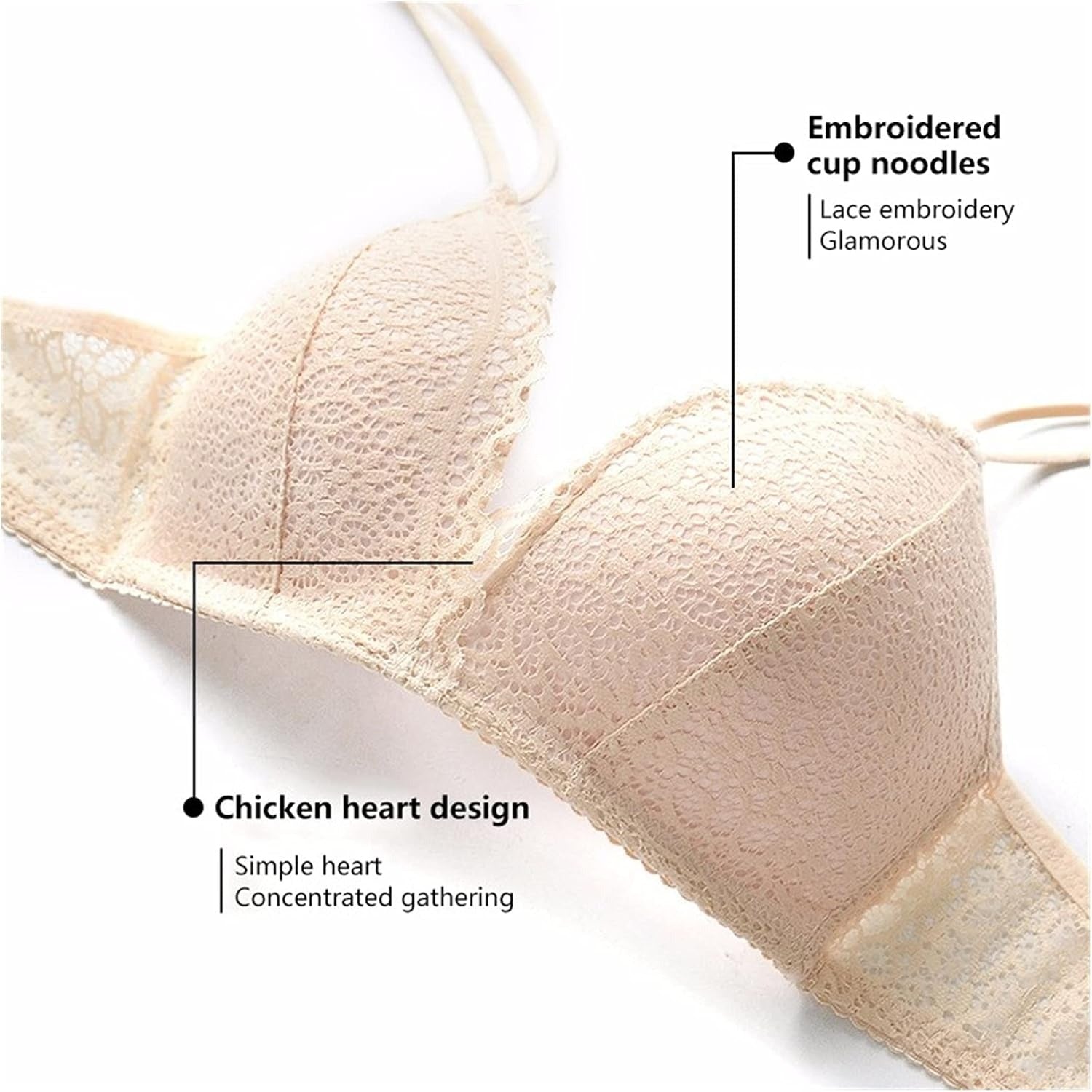 Soft Wireless Teenage Bra